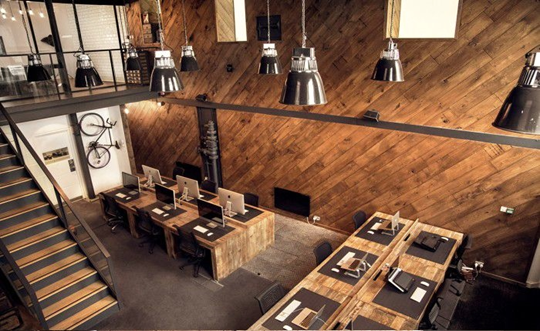 ahşap ofis tasarımları